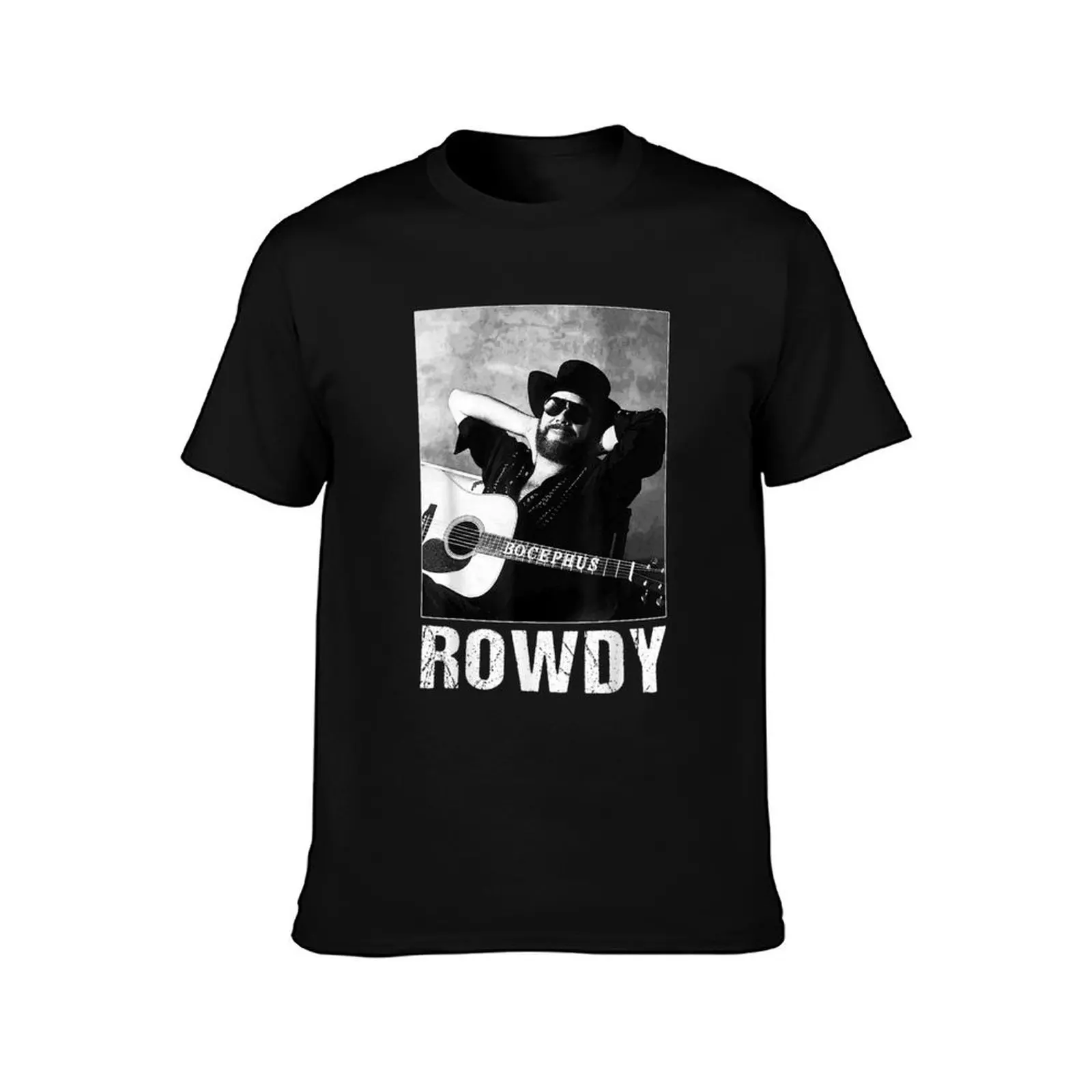 Funny Hank Jr Williams Love Rowdy Gifts For Womens Men T-Shirt Summer Print Short Sleeve Tee T-Shirt