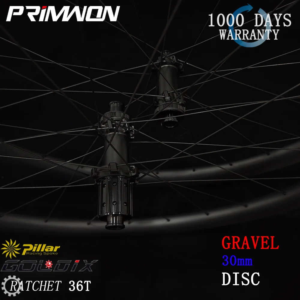 Gravel 30mm Width Goldix R240SL Hub Carbon Wheels Ratchet HG XDR Hook hookless Tubeless Symmetric Asymmetric Bike Wheelset