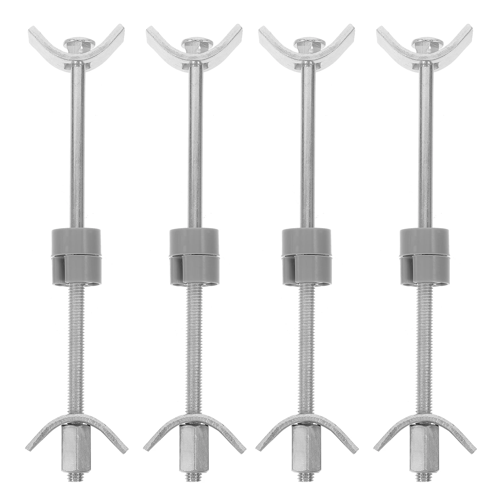 

4 Pcs Metal Connector niture Joiner Countertop Bolts Steel Hardware Kitchen Work Surface Versatile