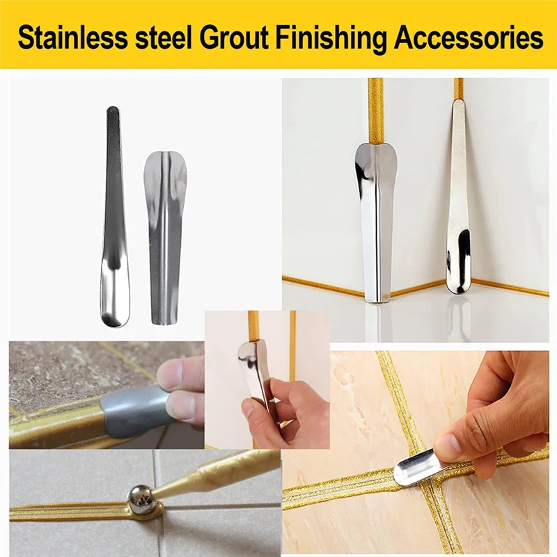 F-3C 14Pcs Grout Removal Tool, Caulking Removal Tools Tile Grout Saw And Grout Hand Saw With 3 Pieces Extra Blades