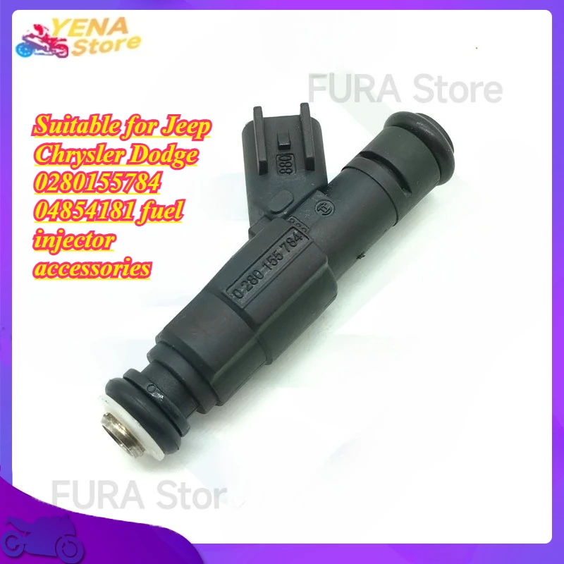 

Automotive fuel injectors are suitable for Jeep Chrysler Dodge 0280155784 04854181 fuel injector accessories
