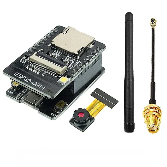WIFI + module ESP32-CAM + ESP32 substrate CH340G + 2.4G antenna (set)