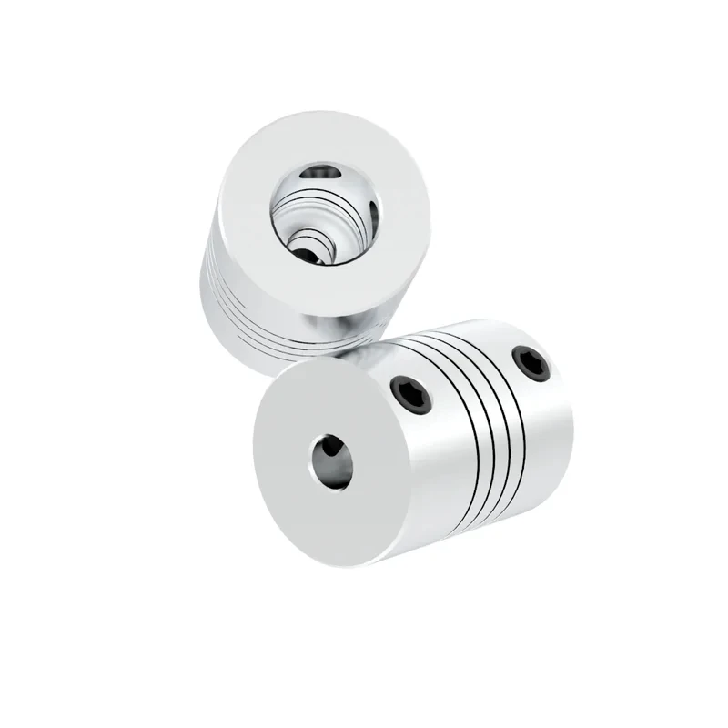 D19L25 3mm 4mm 5mm 6mm 6.35mm 8mm Aluminum Z Axis Coupler Servo Articulated Quick Coupling Motor Shaft Direction Flexible 3D