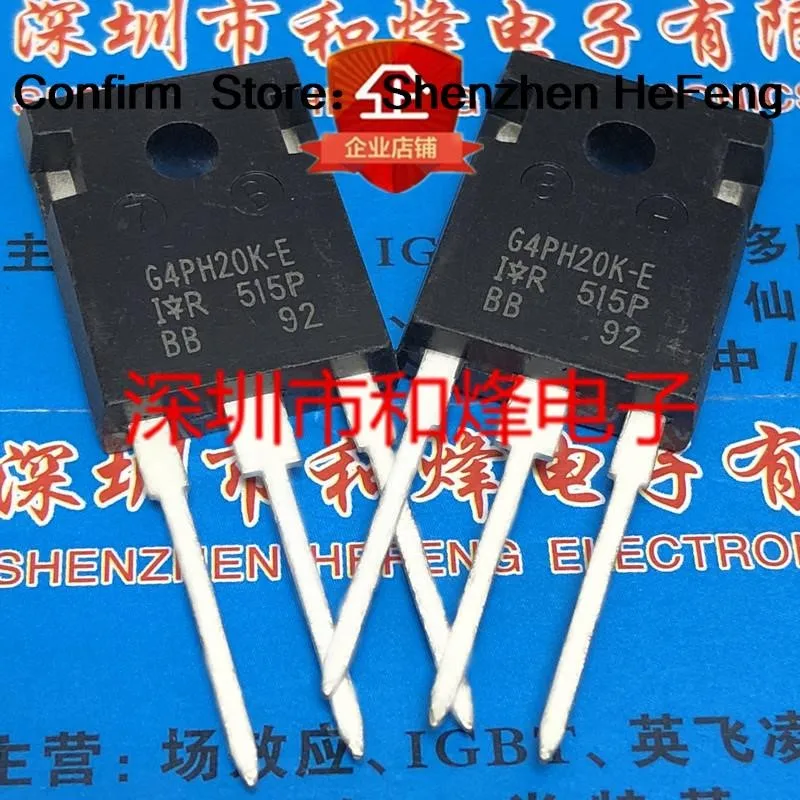 

10 шт./лот G4PH20K-E IRG4PH20K-E TO-247 1200 В 11 А Транзисторы НА СКЛАДЕ