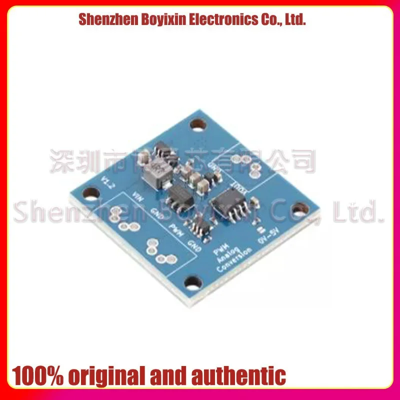 Original genuine PWM signal to voltage module 0-100% duty cycle to 0-5V/0-10V output