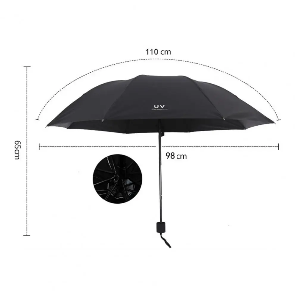 Folding Umbrella UV Fold Umbrella Windproof Rainproof Travel Umbrella Folding Automatic Opening And Closing Umbrellas