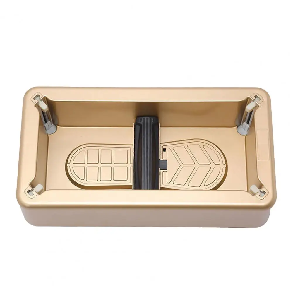 Disposable Shoe Cover Machine Automatic Shoe Cover Dispenser Machine Wear-resistant Portable Anti-skid Sponge Device for Office