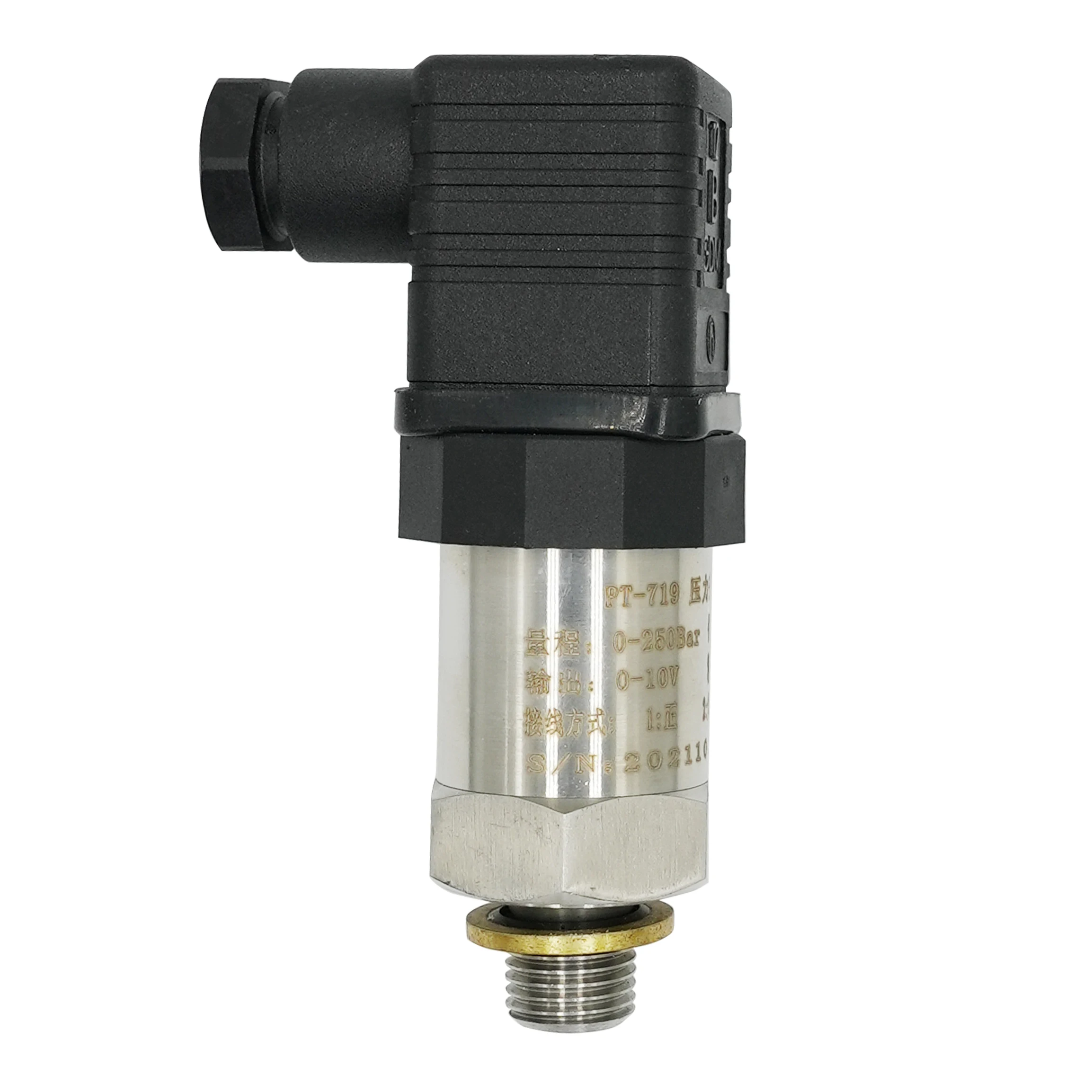 Smart Pressure Transducer PT-719 0-200Bar 0.5%FS Accuracy Stainless Steel for Engineering Machinery Oil Pressure Sensor