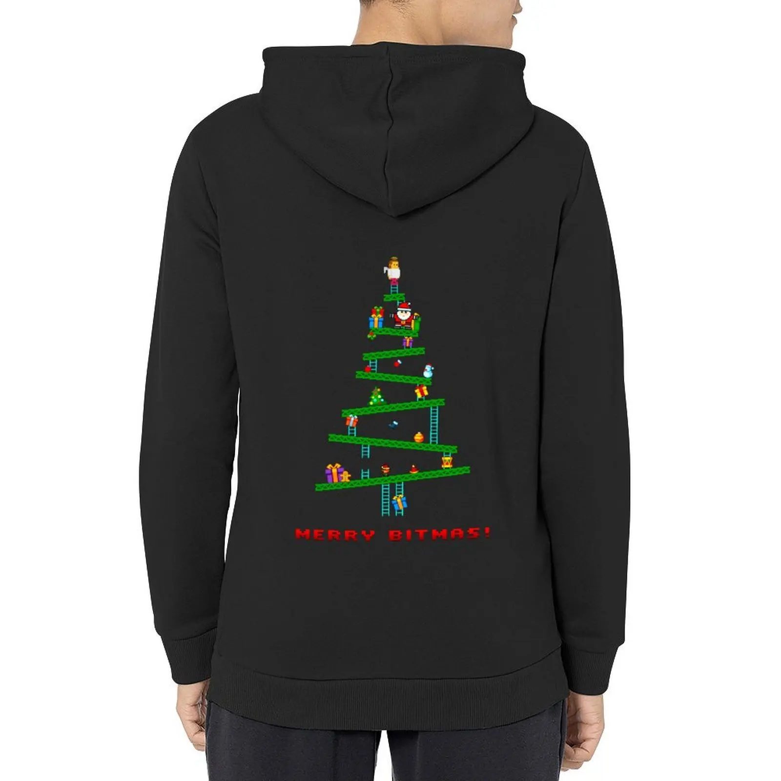 

Merry Bitmas! Hoodie clothes for men men clothing japanese style men wear hoodie