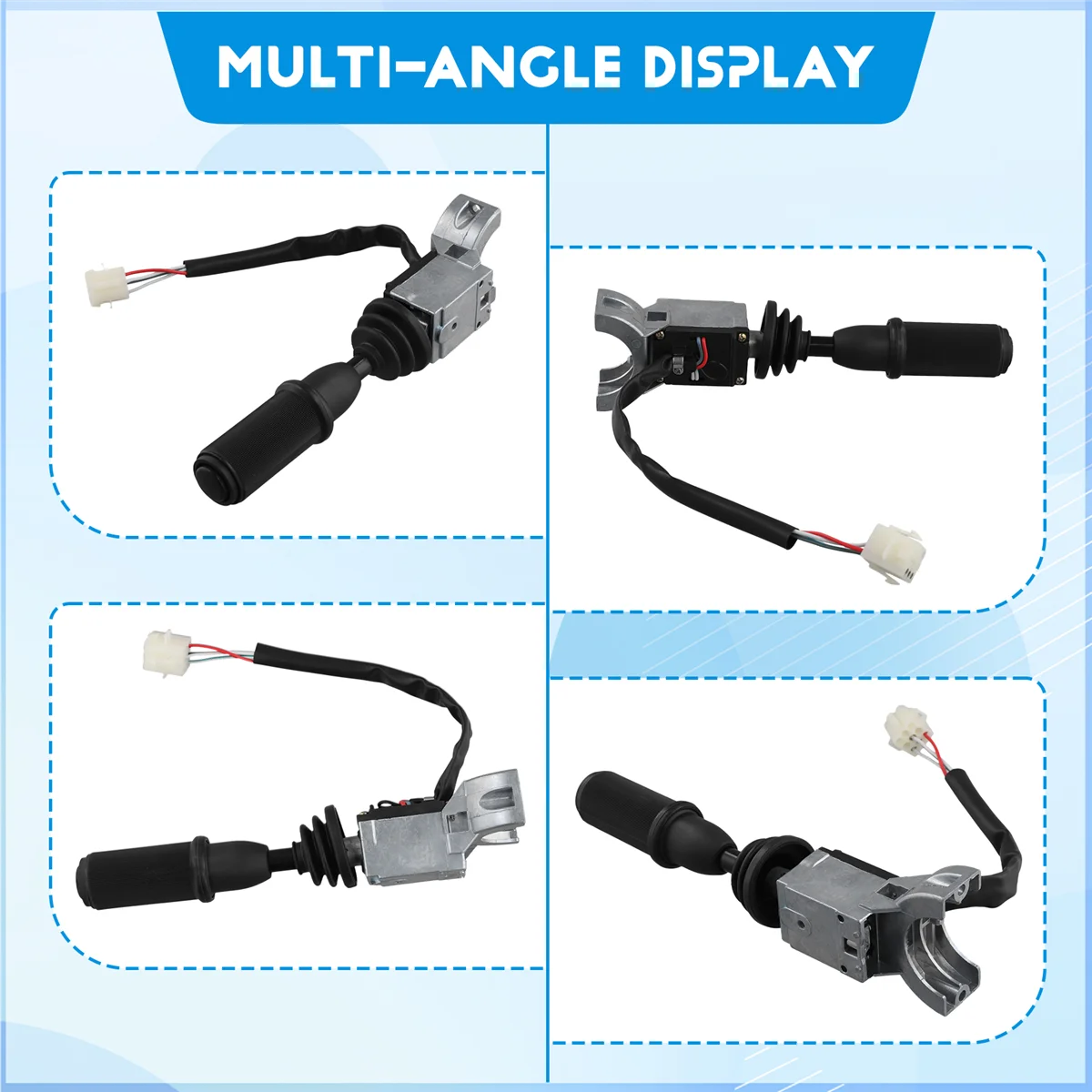 

#35Q Automotive Parts & Accessories,Controller Lever Switch Shift Selector Direction Switch 234956,Black&Silver