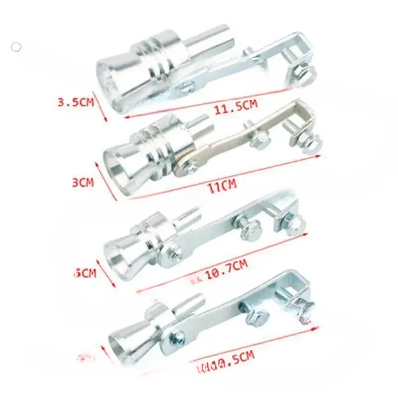 Car and motorcycle modified sound wave simulator Turbine whistle, exhaust pipe tail throat sounder accessories