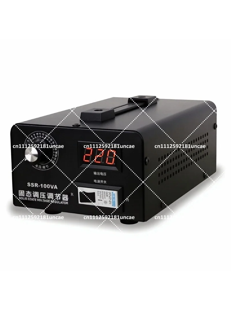 220V 100A Single Phase Solid State Voltage Regulator, AC SSR-100A for Motor Speed Control