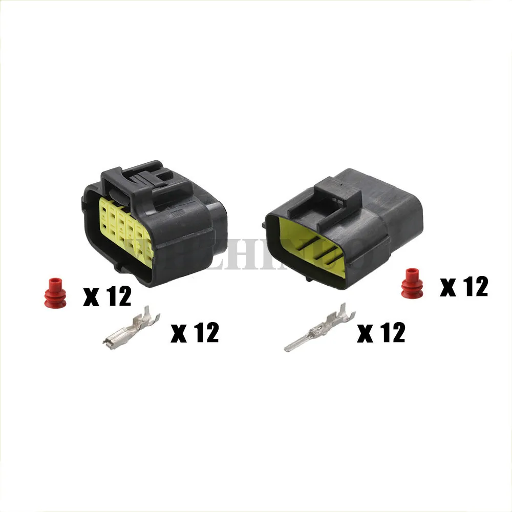 2822638-1  174663-2  33EJ0012FBKM 12Way Female Audio Socket Tweeter Plug Auto Automotive Instrument Station Connector