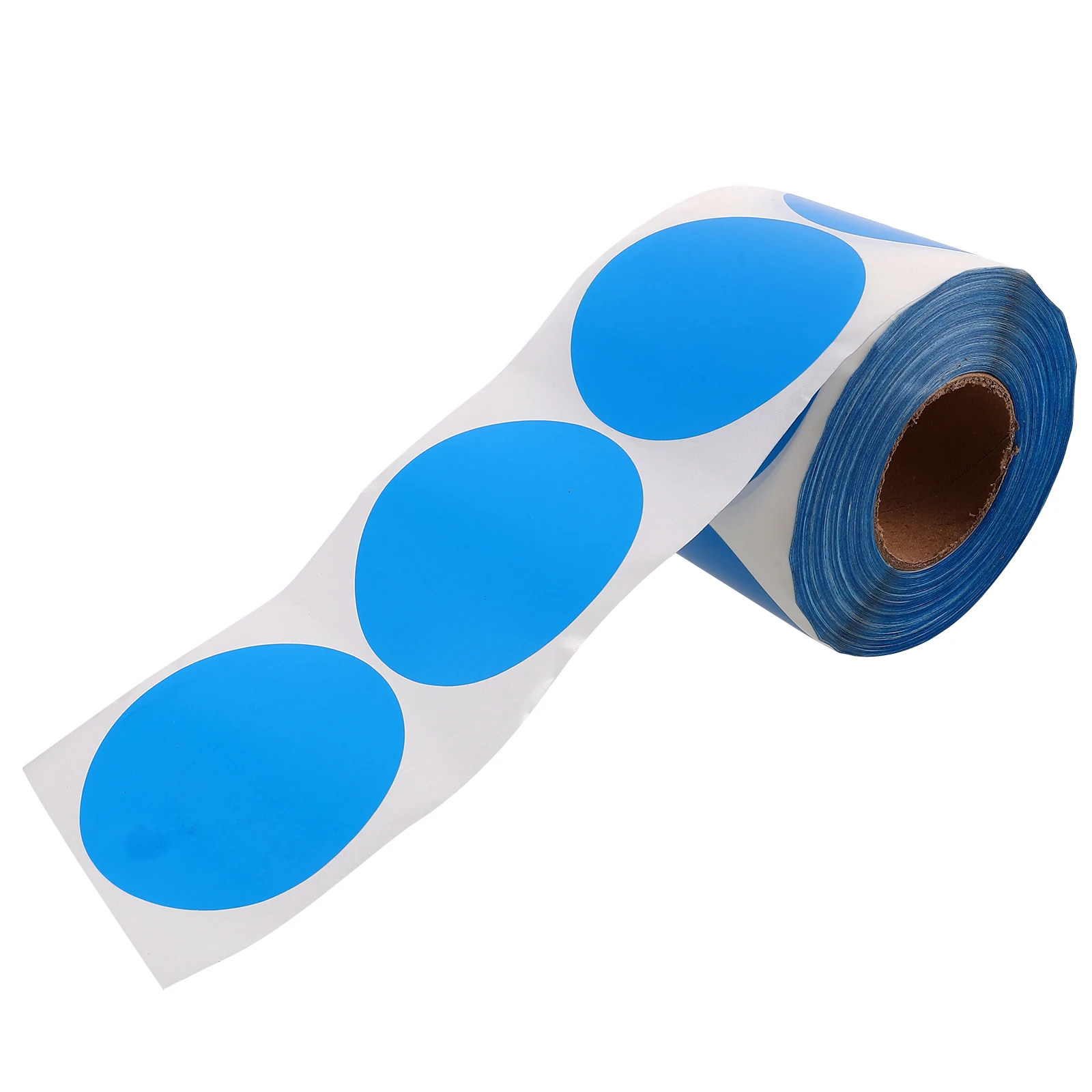 

Colorful Round Sticker Paper 65X65 Single Row Blank Adhesive Labels for Home Office School Classification Dot Markers Practical