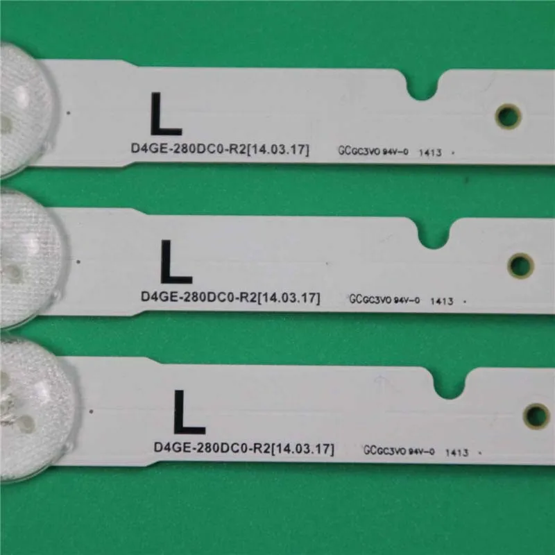 LED TV 밴드 바, D4GE-280DC0-R1 R2 R3 백라이트 스트립, 메가/REV2.0 LM41-00099N 00430A 레인 BN96-30413 30413A
