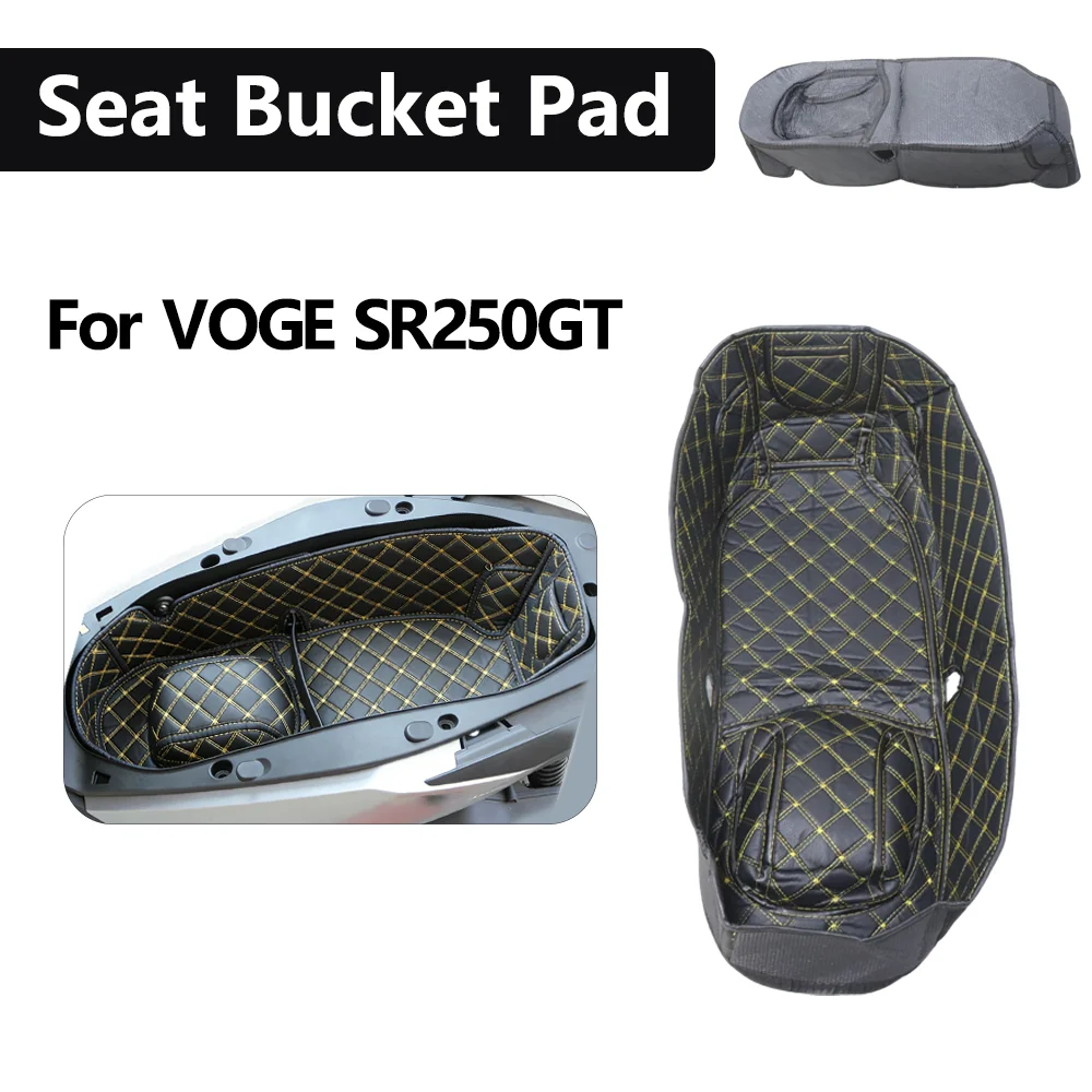 For VOGE SR250GT SR 250GT SR250 GT SR 250 GT Motorcycle Cargo Liner Protector Seat Bucket Pad Storage Luggage Box Liner Pad