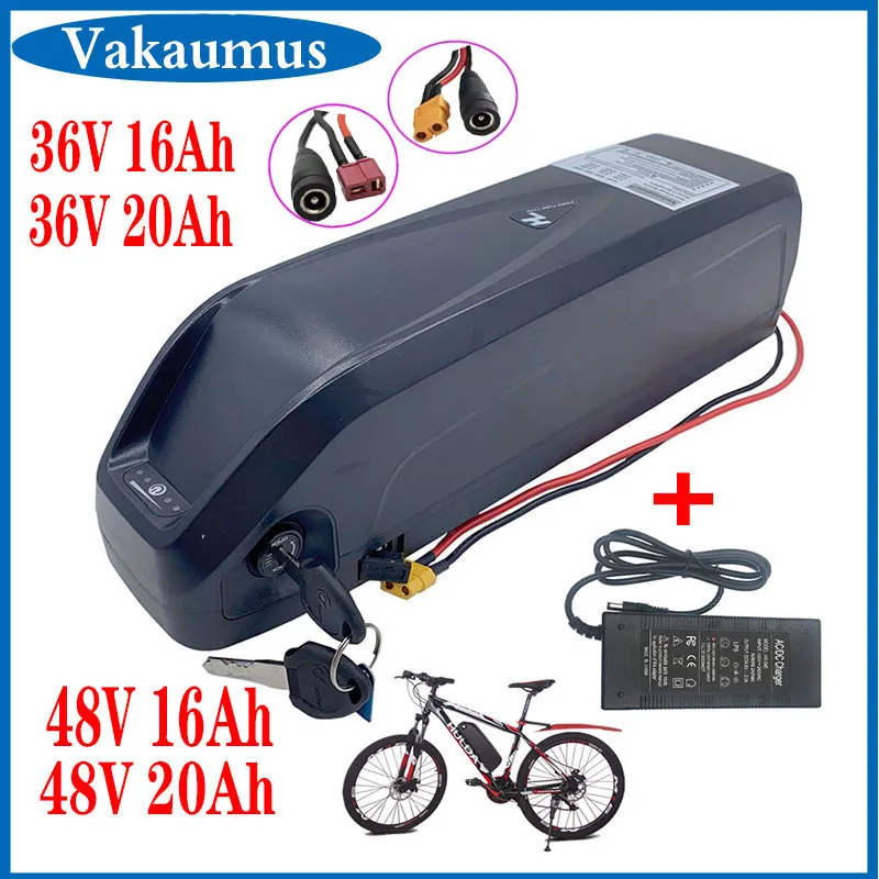 

48V20Ah 13S 18650 EBike Hailong shell battery with USB 1500W motorcycle modification kit electric mountain bike with charger