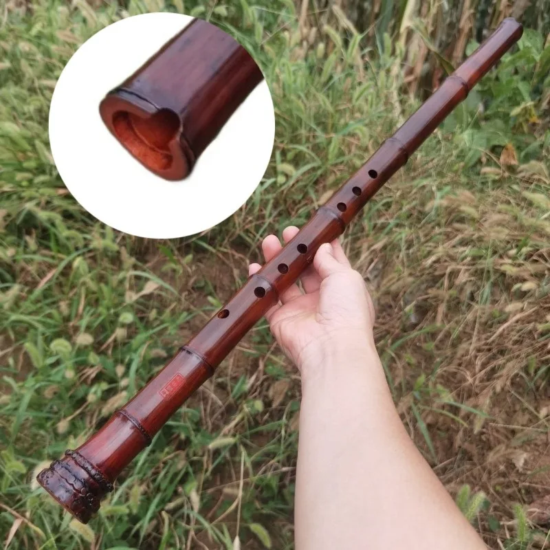 

8 Hole Xiao Adult Beginners Chinese Vertical Bamboo Flute Professional Performance Dongxiao Traditional Woodwind Instruments