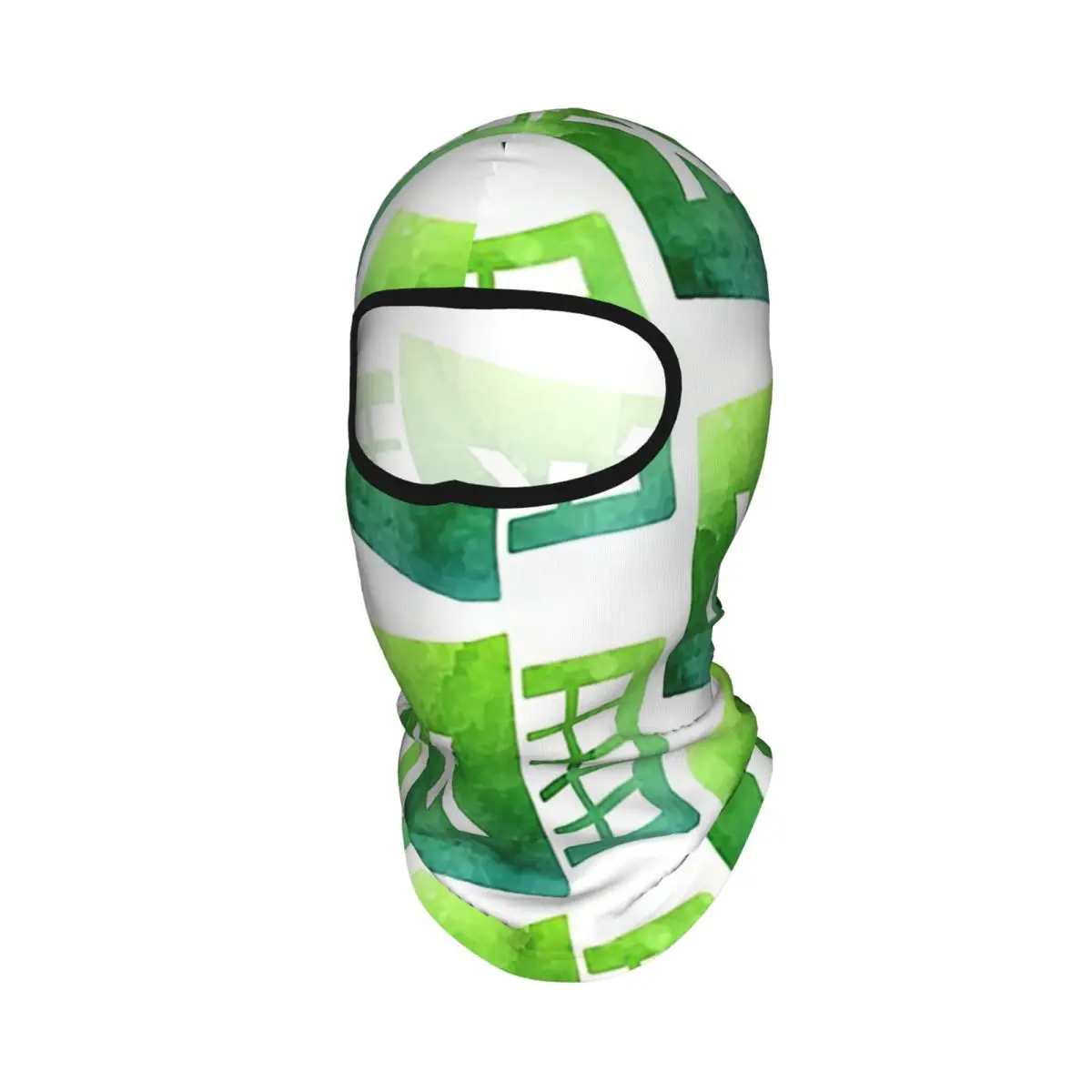 Watercolor Excel Logo Breathable Thin Balaclava Full Face Mask Sun Protection Neck Gaiter For Motorcycle Cycling