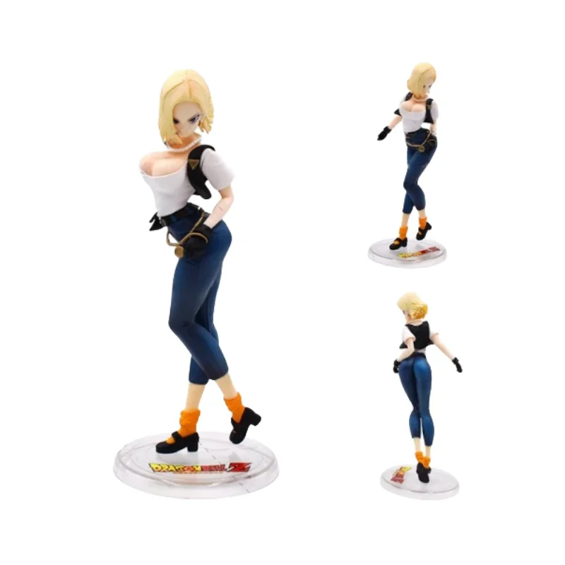 DBZ Anime Figurine Android Launch Bulma Camouflage Kawaii Sexy Bunny Girl VC Action Figures Model Collectible Toys