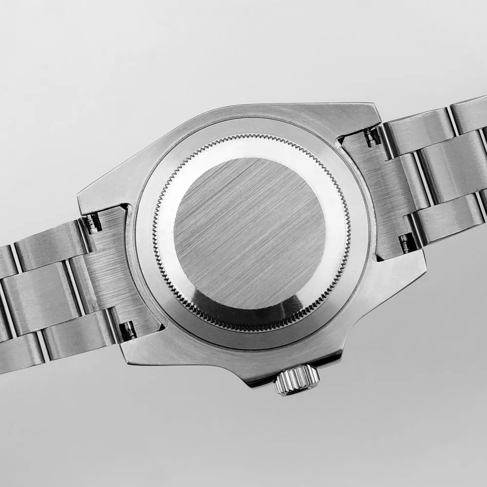 ﻿   40.5 مللي متر الفرعية ساعة الياقوت الزجاج علبة معدنية صالح NH35/36/38 حركة صالح 28.5 مللي متر ساعة الطلب أجزاء اكسسوارات صندوق ساعة الفرقة