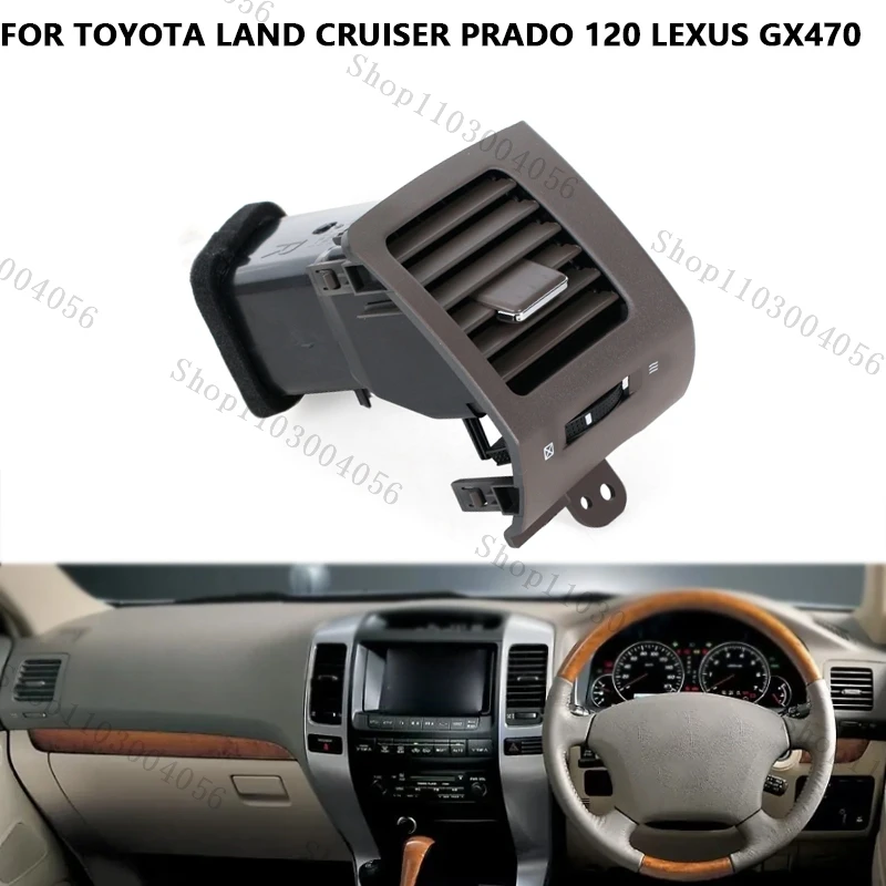 

Для Toyota Land Cruiser Prado 120 Lexus GX470 2003 2004 2005-2009 автомобильное вентиляционное отверстие для кондиционера приборная панель воздуховыпускное отверстие Penal