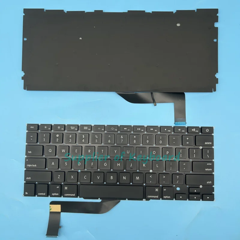 NEW English/Czech Slovakian Keyboard For Apple Macbook Pro Retina 15'' A1398 2012 2013 Year Laptop Backlit