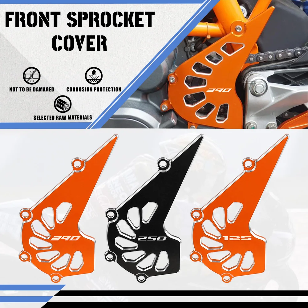 

2025 Motorcycle Front Sprocket Guard Protector Chain Guaud Cover For DUKE RC 125 200 250 390 2013 2014 201 2016 2017 2018-2024