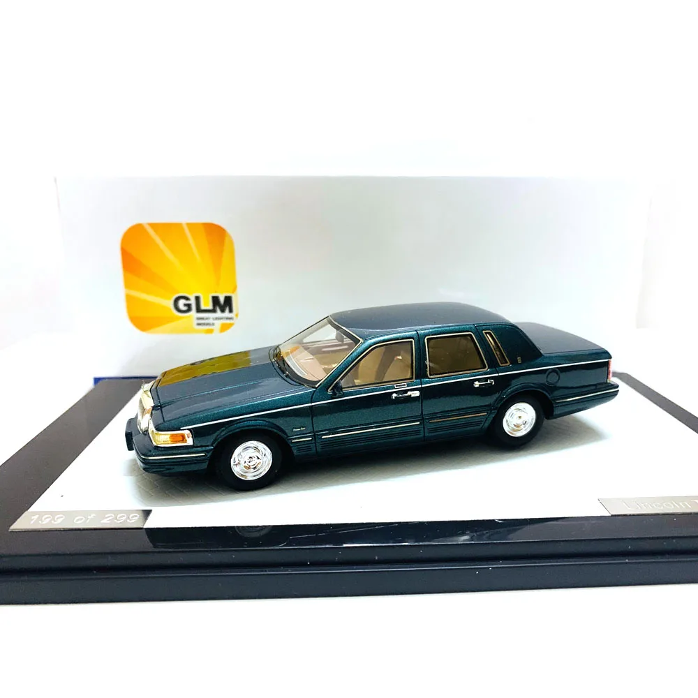 

2 Color GLM 1/43 Scale Resin Model Car Town 1997 Birthday Gift Toy Scene Decoration New in Box