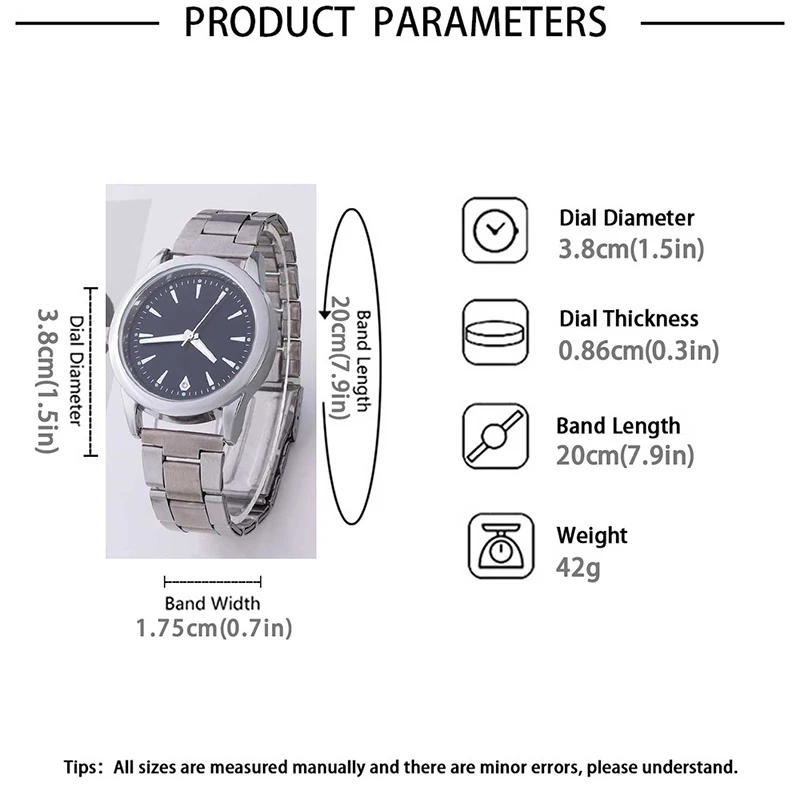 2ชิ้นแฟชั่นคู่ควอตซ์นาฬิกาข้อมือผู้หญิงหรูหราสแตนเลสควอตซ์นาฬิกาข้อมือผู้หญิงธุรกิจสบายๆนาฬิกาข้อมือ