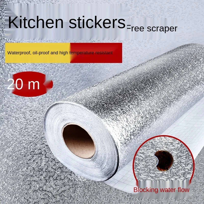 Stickers Kitchen Furniture Table Film Moisture-Proof Heat Insulation High Temperature Resistant Self-Adhesive Table Protective