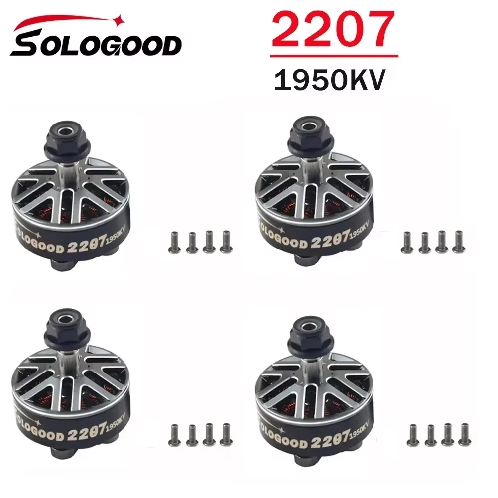 SoloGood APEX EVO Frame Kit F405 55A V3 Stack ICM42688P BLS55A 4in1 ESC 2207 1950KV  3-6S Lipo Unibell Brushless Motor