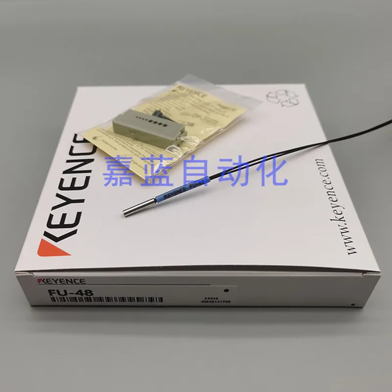 KEYENCE FU-48 Cylindrical Fiber Optic Sensor High Precision Measurement Tools for Industrial Use