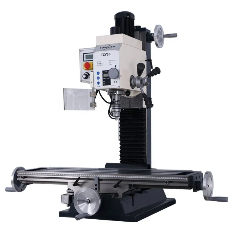 Tongchen TCV36 Vertical Heavy Duty Multi-function Table Milling Machine Industrial & Household Use Manual Drilling Machine