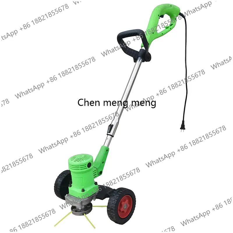 

Электрическая газонокосилка для дома, малогабаритная, многофункциональная, ручная, с функцией прополки, садовый электроинструмент