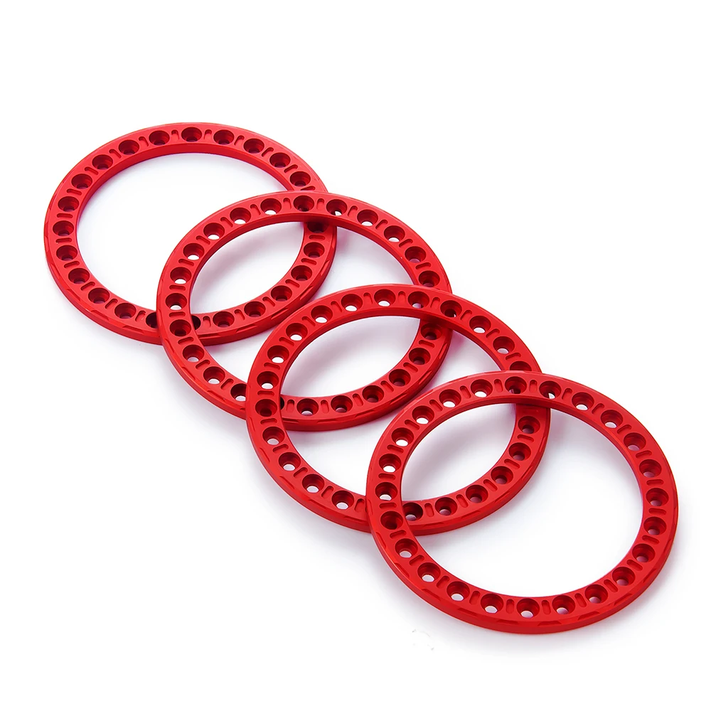 MIBIDAO 8PCS Aluminum Wheel Outer Beadlock Ring for 1.9\