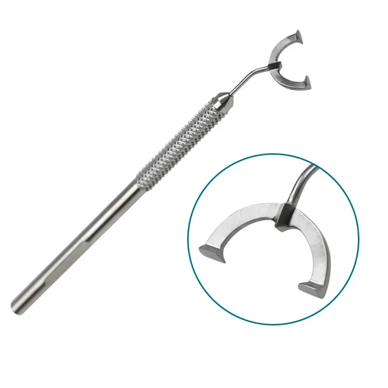 

GREATLH Ophthalmic Marker Hook Alignment Marker Eye Surgical Tool Ophthalmic Instrument Stainless Steel