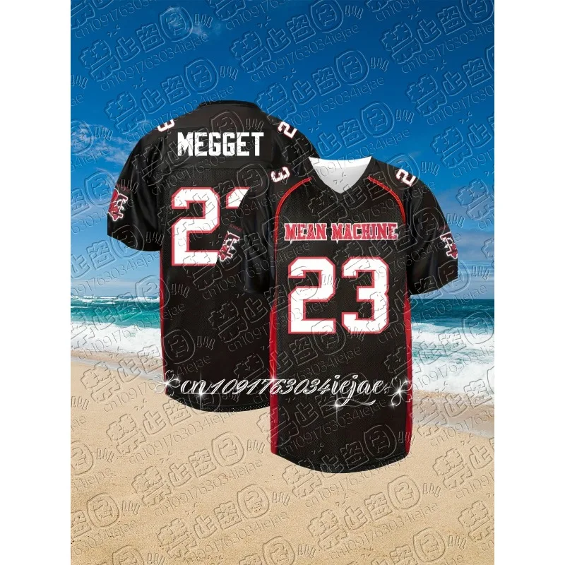 الرجال # 13 # 23 # X # 18 قميص كرة القدم الأمريكية جيرسي تنفس مخصص يعني آلة كريب التدريب جيرسي كرة القدم الموحدة تي شيرت #1