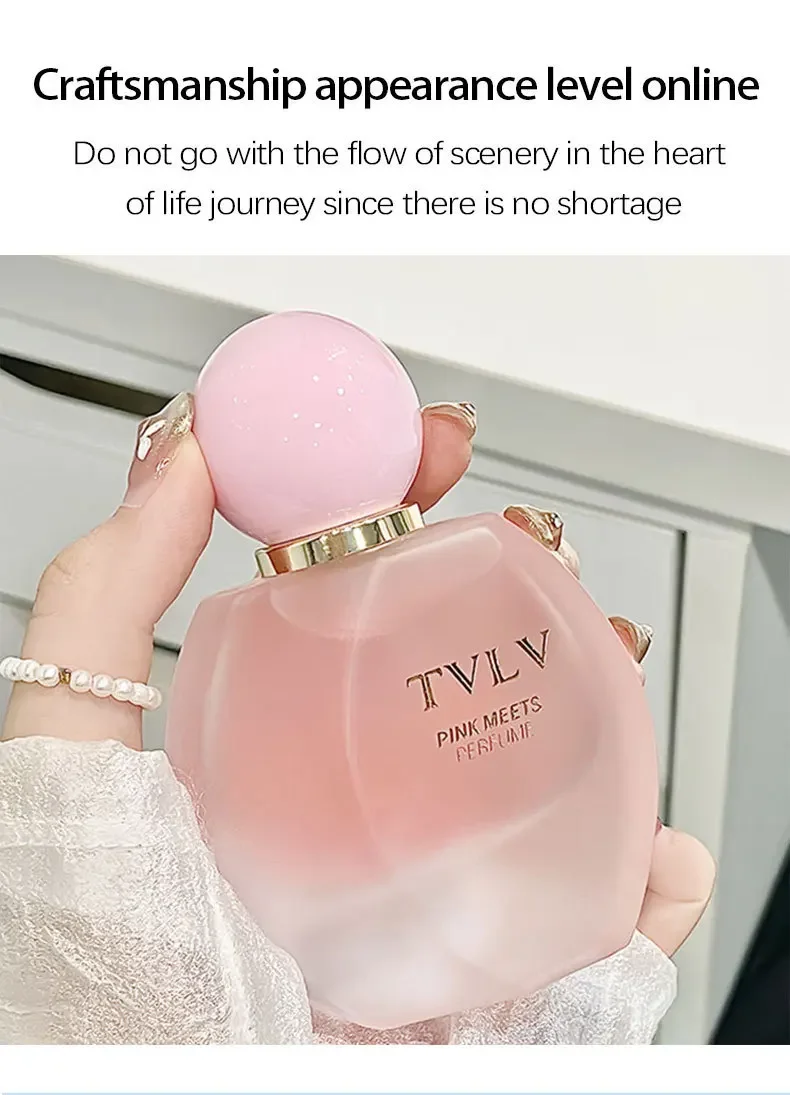 عطر TVLV Pink Chance النسائي بخاخ عطر يدوم طويلاً في الشرق الأوسط ونمط فيتنام لجميع المواسم