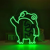 Frog USB Powered Led Neon Sign Dimmable Neon Light Wall Decor For Room Decor Holiday Gift Bedroom Man Cave Pub Shop Night Light