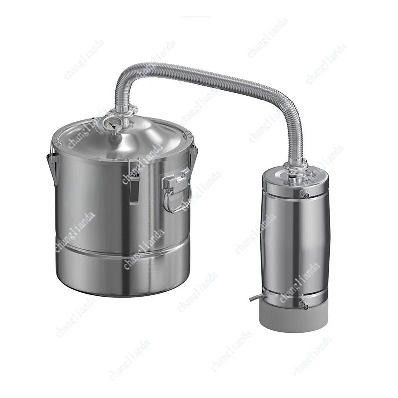 50L Built-in Distilling Machine Hydrosol Essential Oil Extractor Rose Floral Water Household Plant Extract Equipment