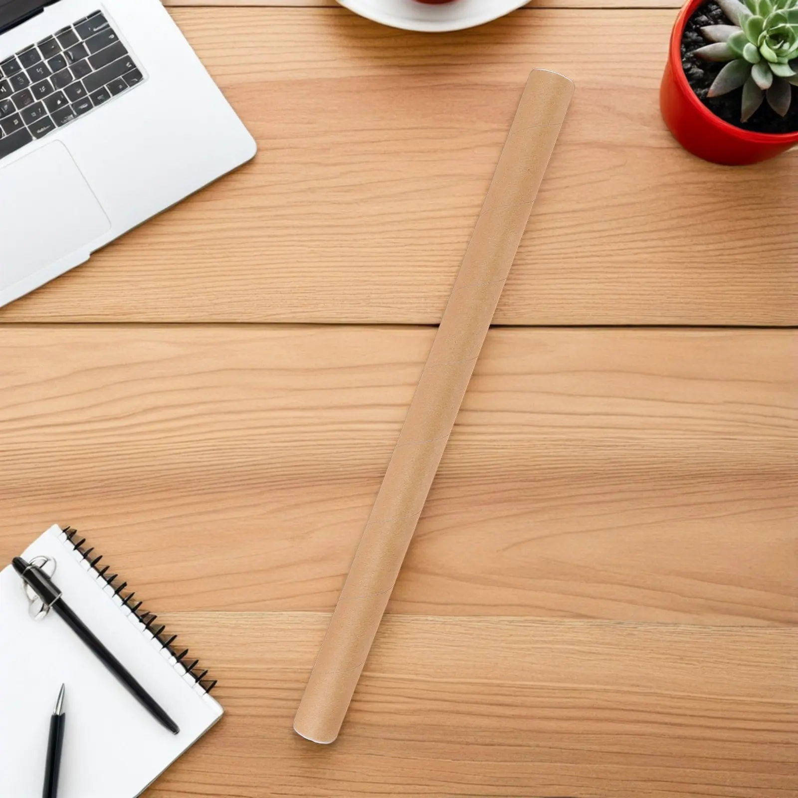 

4Pcs Kraft Paper Mailing Tubes Round Poster Storage Tube Heavy Duty Shipping Tube for Document Mailing Poster Holder