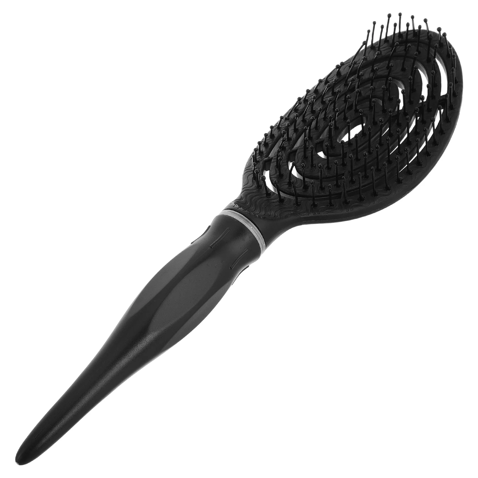 

Hollow Comb Voluminous High Crown Hairstyle Styling Accessory Large Curved Shape Lightweight Design Scalp Contour Fitting Hair