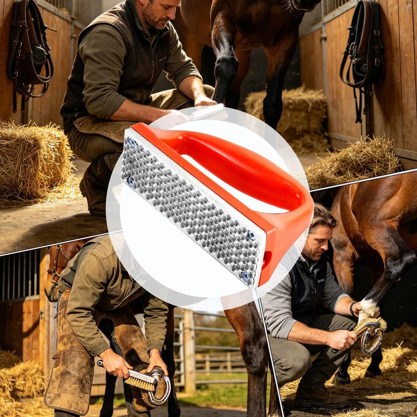 

Goat Rasp Metal Portable Ergonomic Trimming Farrier Horse Hoof Trimming Tools For Livestock Cattle Sheep Equestrian Home Stable