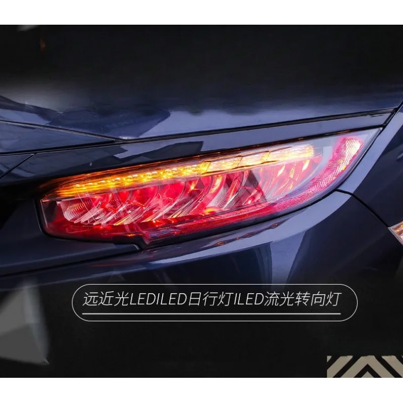 Suitable for Generation Civic 16-20 10thHeadlight Modification LED Flowing Turn Signal Daytime Running Light High-End Headlight