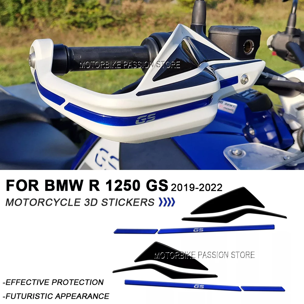 

R1250GS мотоциклетные защитные наклейки для рук, водонепроницаемые, устойчивые к царапинам, 3D защитная наклейка из смолы для BMW R 1250 GS 2019-2022