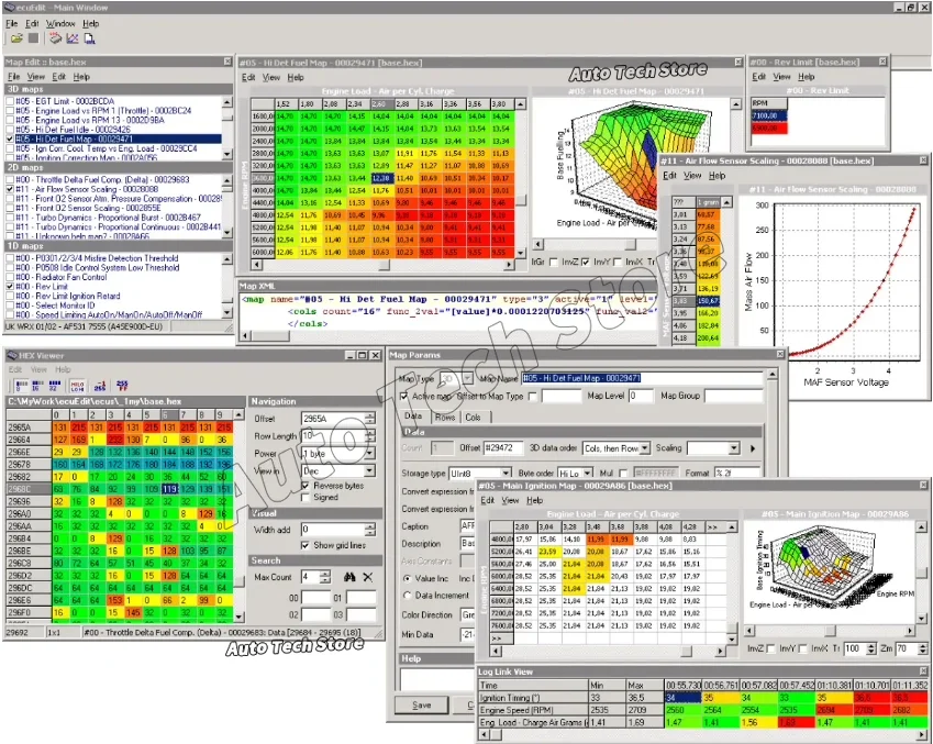 2025 For EpifanSoftware EcuEdit 3.16 Automotive Electronic Control Unit ECU Editing Software