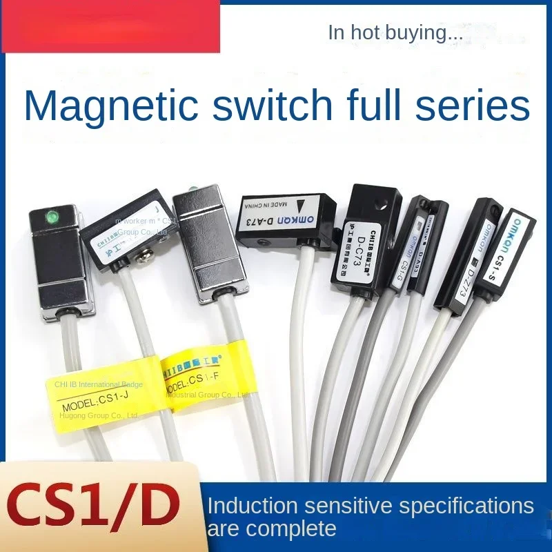 Magnetic Proximity Switch D-C73/A73/A93/Z73 Pneumatic Induction Switch CS1-U-F-G-J-S