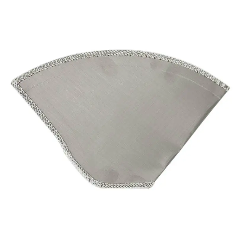 Reusable Pour over Coffee Filter Stainless Steel Fine Mesh Coffee Filter Drip Cone Paperless Universal Coffee Filter