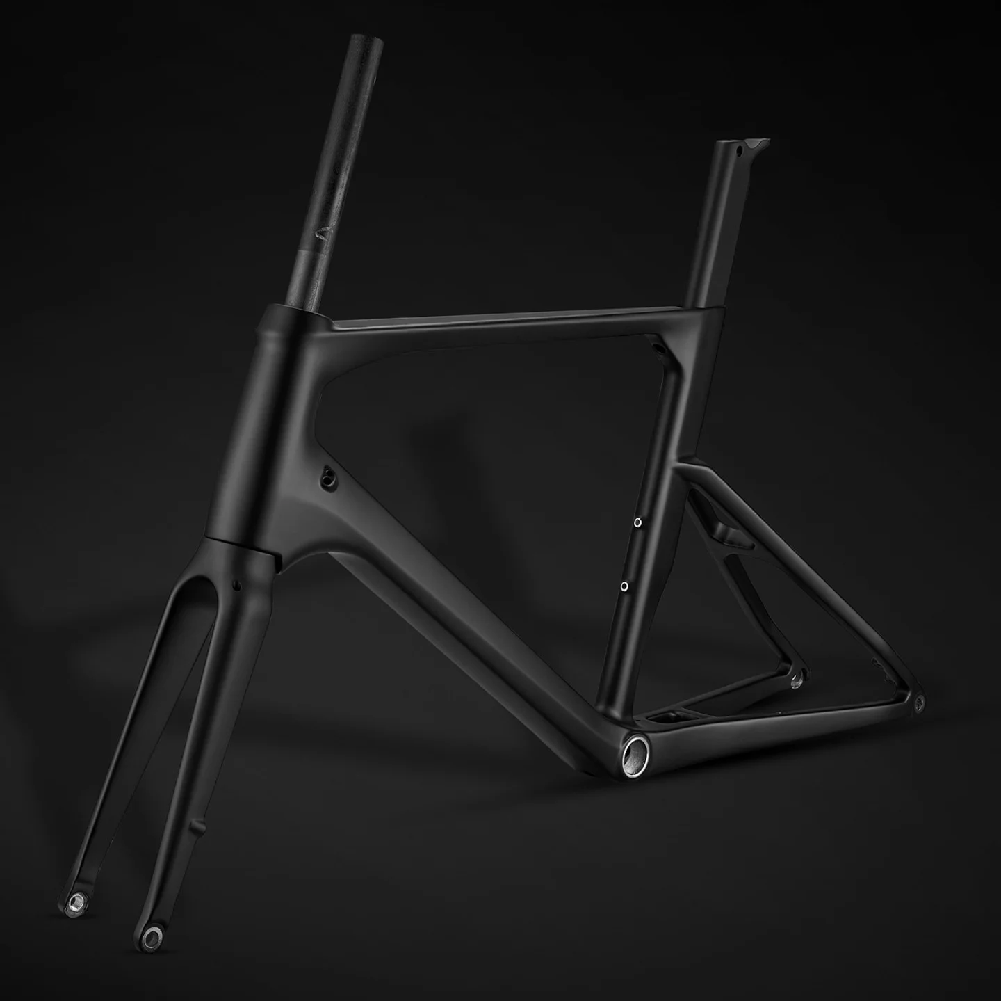 4OEM All Carbon Fiber 451 Small Wheel Diameter Highway Frame Bucket Axle Disc Brake 20 Inch Leisure Frame